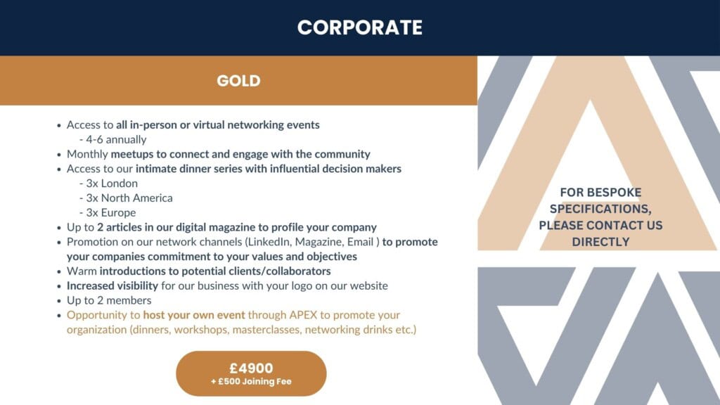 Corporate Membership_APEX Global Forum